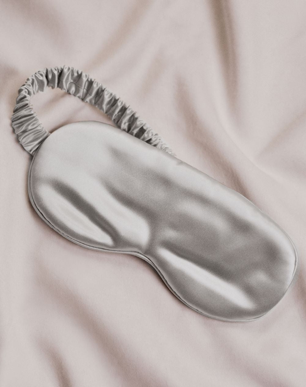 22 Momme Silk Sleep Mask -  Silver