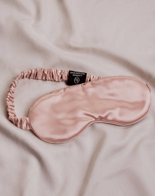 22 Momme Silk Sleep Mask | Pink